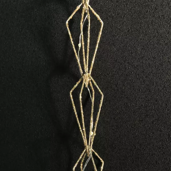 Luces de Navidad a pilas Diamanti Blanco cálido