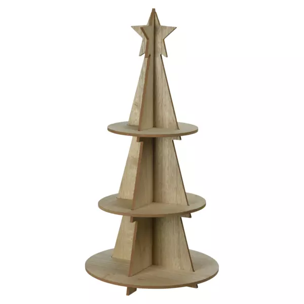 Sapin en bois (H60 cm) Déco naturelle