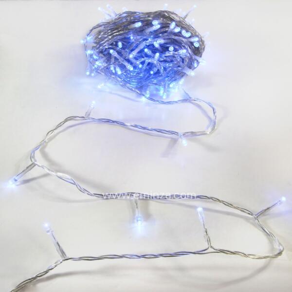 Guirlande lumineuse musicale 300 LED Blanche, decoration noel - Badaboum