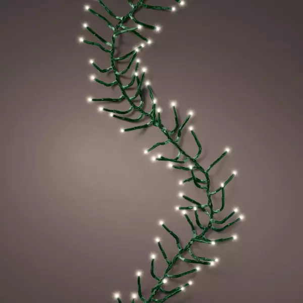 Luces de Navidad 5 m Blanco cálido 500 LED Sistema Connect 24 V