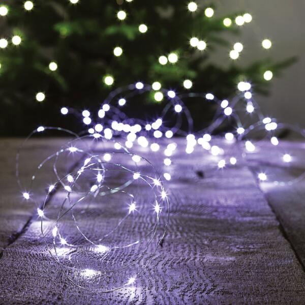 LAC 2 Petite Guirlande Led à Pile (Incluses) 2m 20 LEDs - Guirlandes  Lumineuses D'intérieur Chambre et Noël Blanc Chaud : : Luminaires  et Éclairage