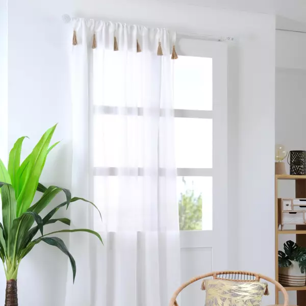 Vitrage (140 x 260 cm) Ibiza Ecru