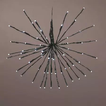 Estrella luminosa efecto de luz intermitente D45 cm CN Blanco frío 432 LED