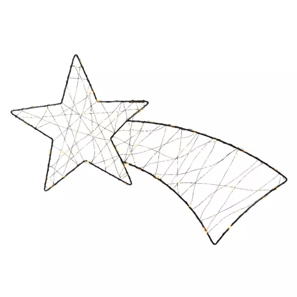 Étoile filante lumineuse 100 LED (H48 cm) Sky Blanc chaud