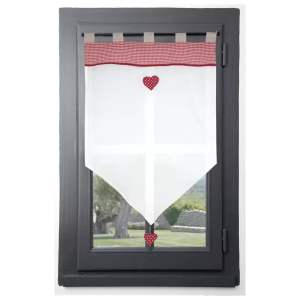 Visillo ventana (45 x 60 cm) Marianne Blanco
