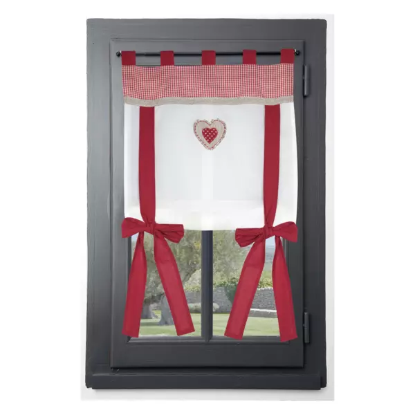 Visillo ventana (60 x 140 cm) Marianne Blanco