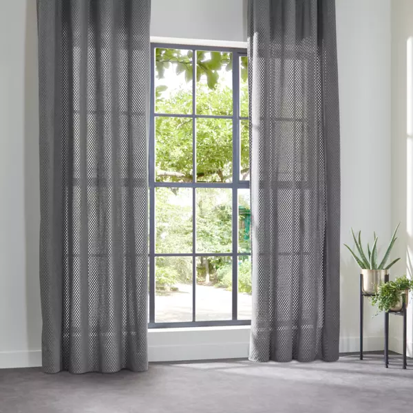 Overgordijn (140 x 260 cm) Carro Licht grijs