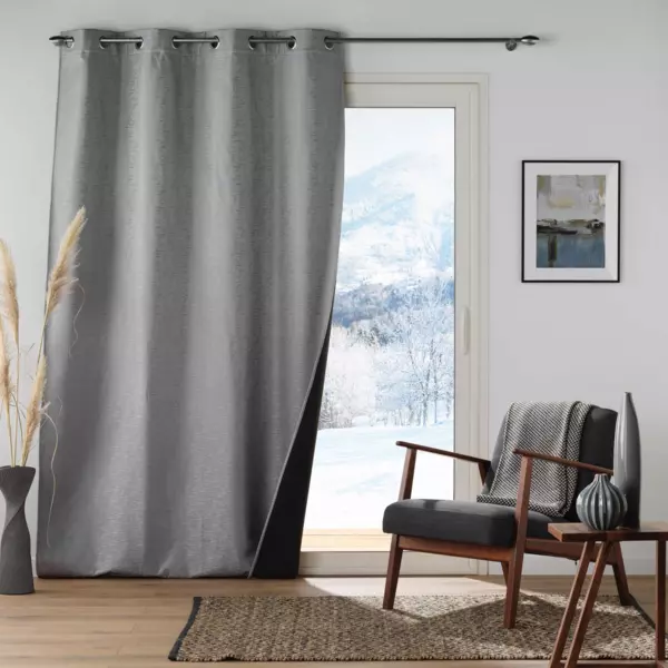 Cortina térmica aislante (140 x 260 cm) Polarine Gris