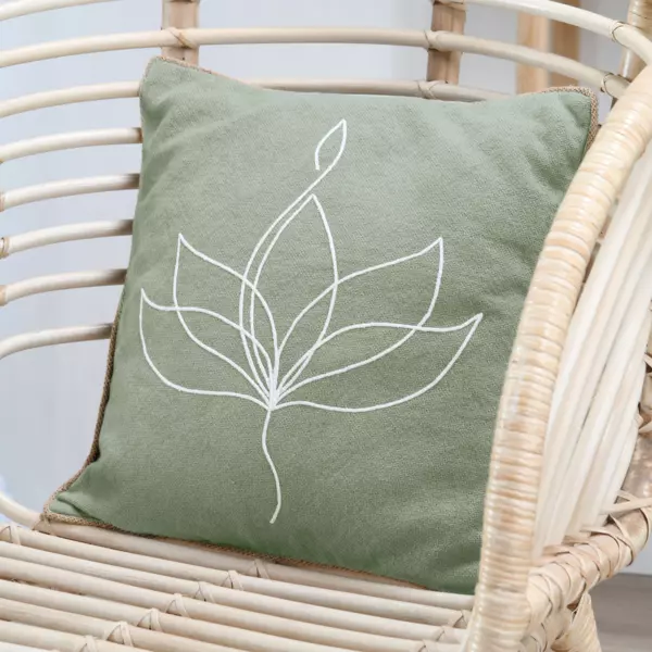 Confezione Da 2 Federe Per Cuscini Quadrate In Velluto A Coste - Foto 6