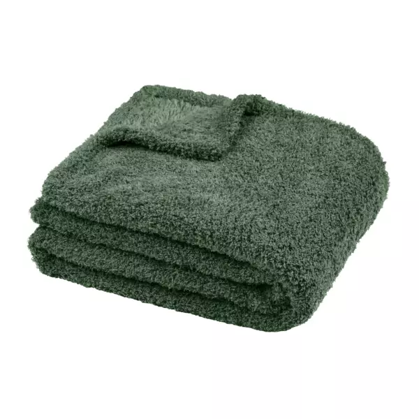 Fleece Plaid (220 cm) Montreal Rozemarijngroen