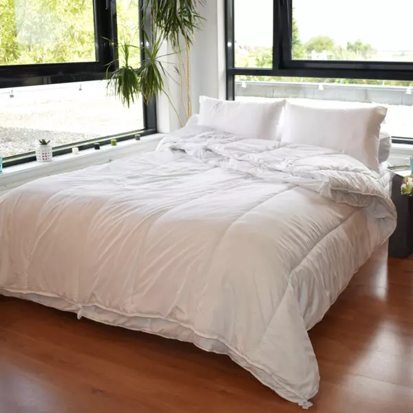 Couette (260 x 240 cm) 4 Saisons Blanche