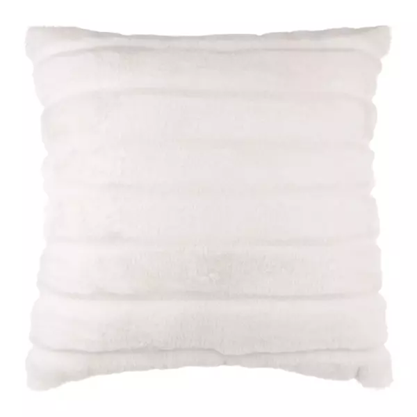 Kunstbont Sierkussen (45 cm) Manoir Wit