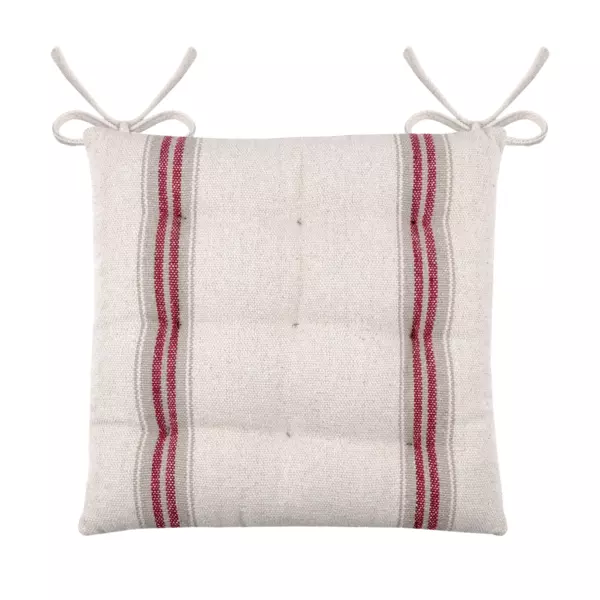 Cuscino per sedia Montauban Rosso