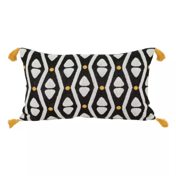 Sierkussen rechthoekig katoen (50 cm) Tribal Meerkleurig