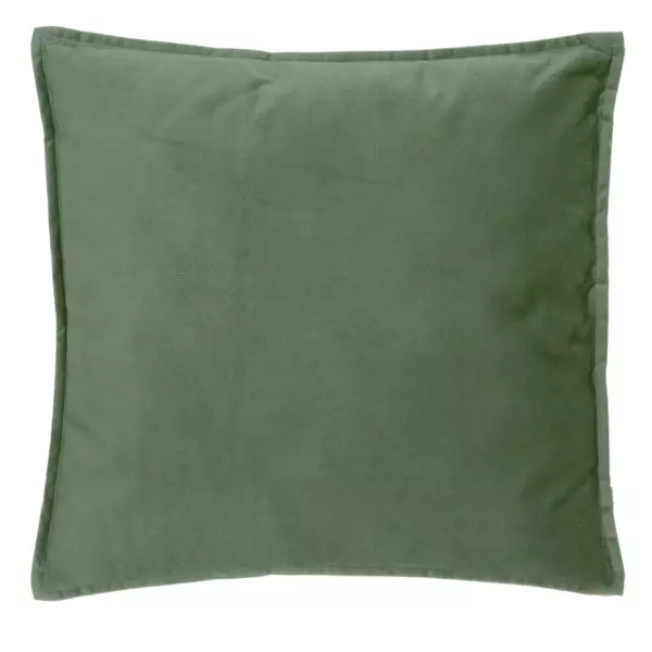 Coussin carré (55 x 55 cm) Lilou Vert kaki