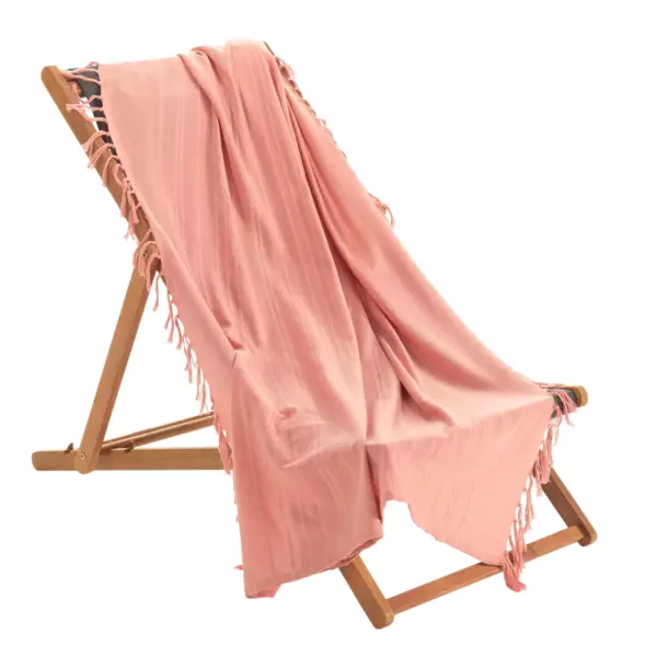 Plaid (150 cm) Lilia Perzik roze