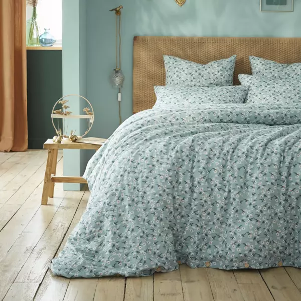 Bedsprei (220 x 240 cm) Palombine Okergeel - Beddengoed