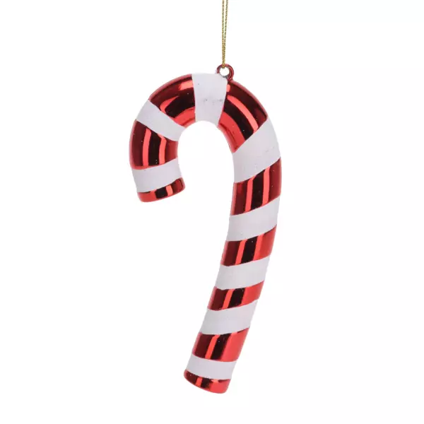 Confezione di 4 zucchero d'orzo Candy Rosso