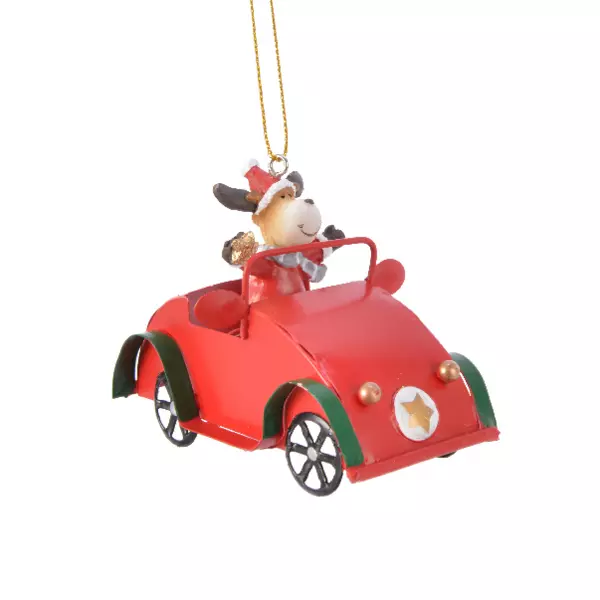 Reno para colgar en auto Rojo
