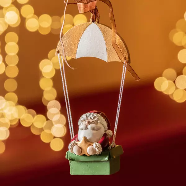 Papá Noel para colgar Montgolfière Multicolor