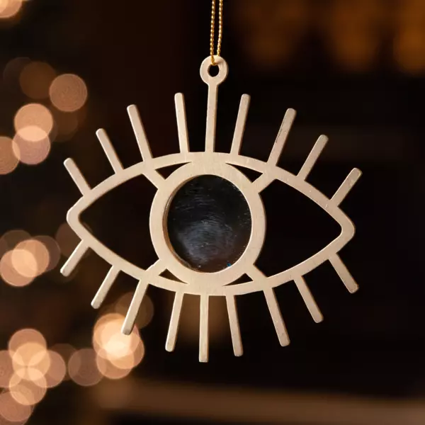 Oeil de Navidad Oro