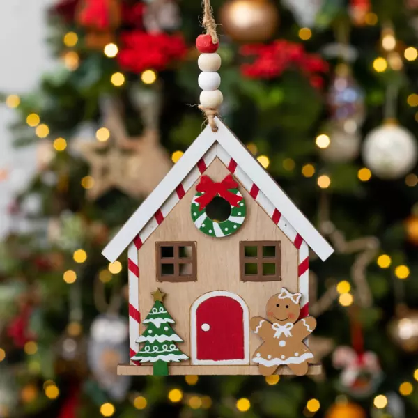 Casita Mlle Pain d'épice para colgar Multicolor