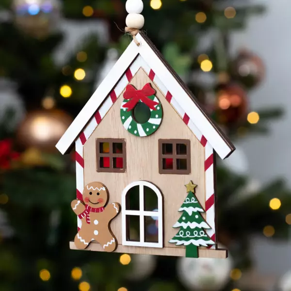 Huis Mr Pain d'pice om op te hangen Meerkleurig