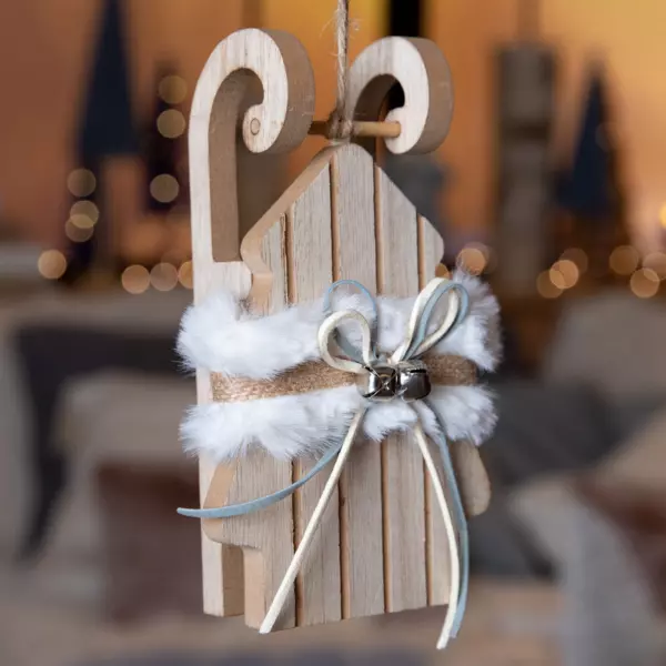 Luge de madera para colgar Sapin Natural