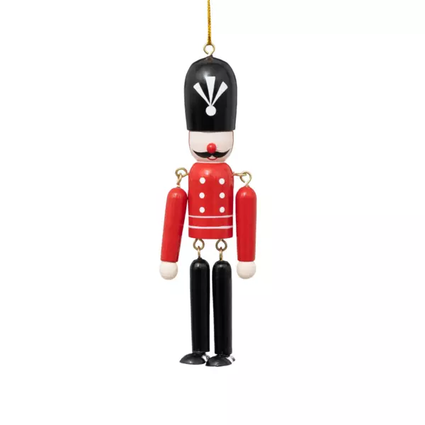 Nussknacker Anhnger James Rot