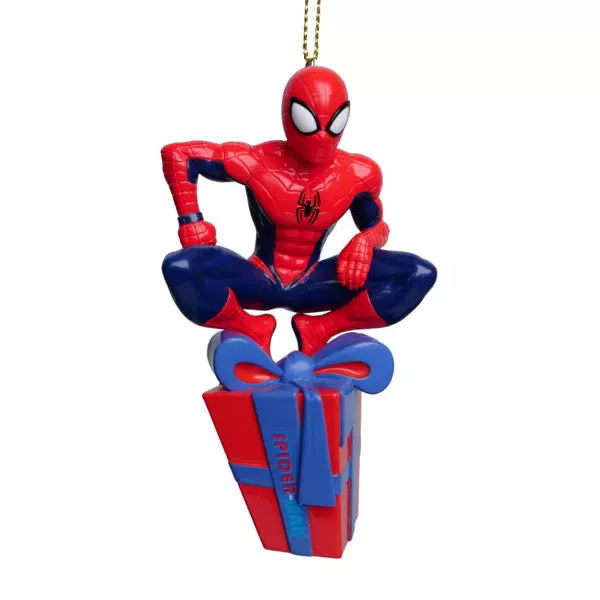 Adorno de fiesta para colgar Disney Spiderman Rojo
