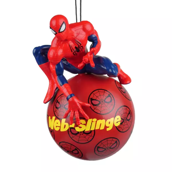 Weihnachtskugel (D130 mm) Disney Spiderman Rot