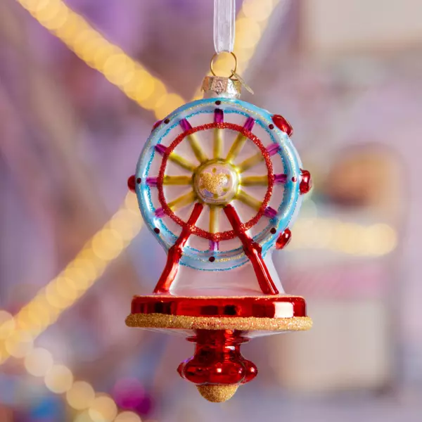 Suspension de fête (H13 cm) Grande roue Multicolore