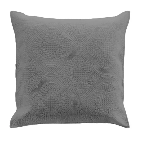 Funda de cojín (60 cm) Romane Gris antracita