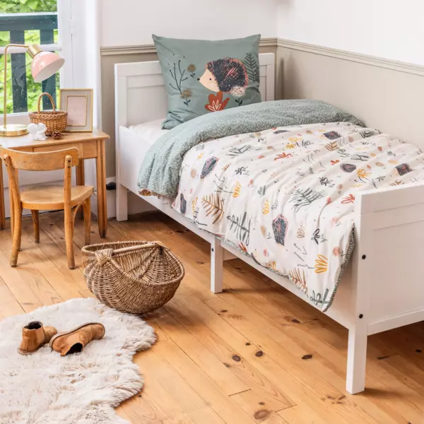 Housse de couette et une taie enfant coton (140 x 200 cm) Polisson Multicolore