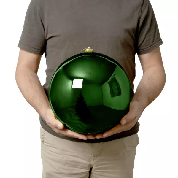 Boule de Noël (D250 mm) New Alpine Vert sapin