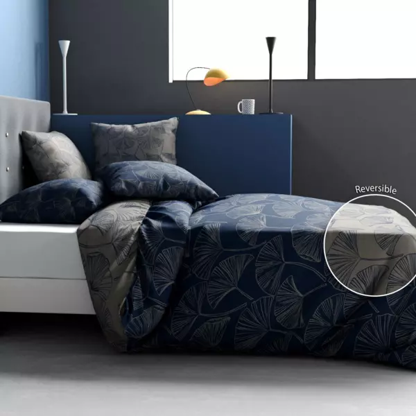 Couette Pottery Barn Stafford Heritage - Pleine Grandeur - Bleue - 100% Coton - NEUVE