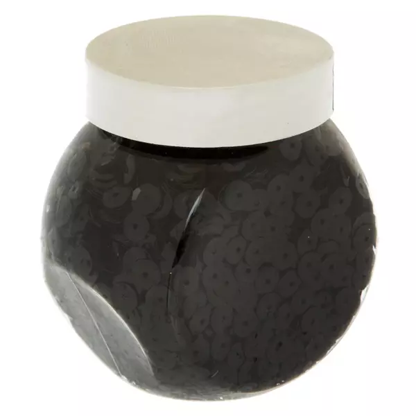 Lote de 100 gr de lentejuelas Negro