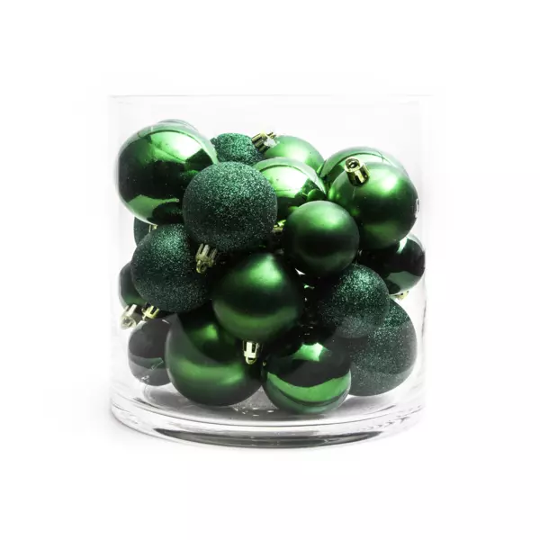 Pendaglio di Natale in vetro rosso forme assortite acquista da OBI