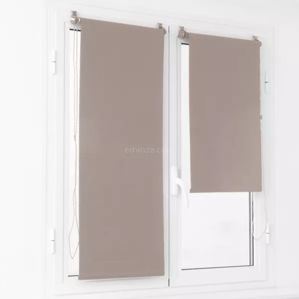Verdunkelungsrollo (60 x H180 cm) Uni Beige