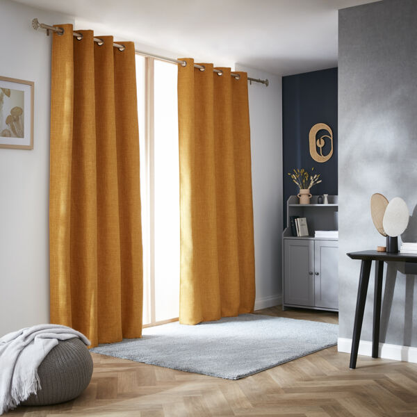 Cortinas opacas para sala de estar, elegantes y modernas, color Beige, para  ventanas de dormitorio, cortinas térmicas listas para el hogar