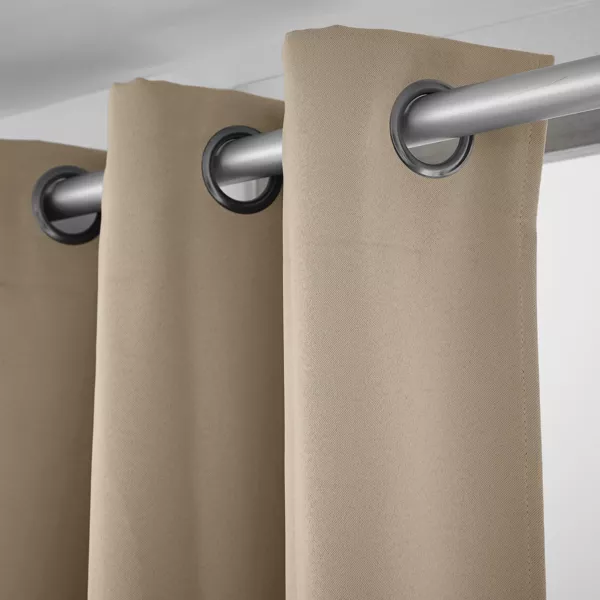 Cortina De Puerta Opaca Y Térmica - Con Barra Telescópica Y Cierre Magnético | Ideal Para Separar Ambientes, Cocina, Dormitorio O Armario