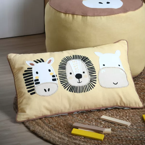 Cojines y mantas infantiles Amarillo Textiles para ninos Eminza