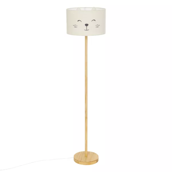Stehlampe Kinderzimmer (H152 cm) Felix Weiß