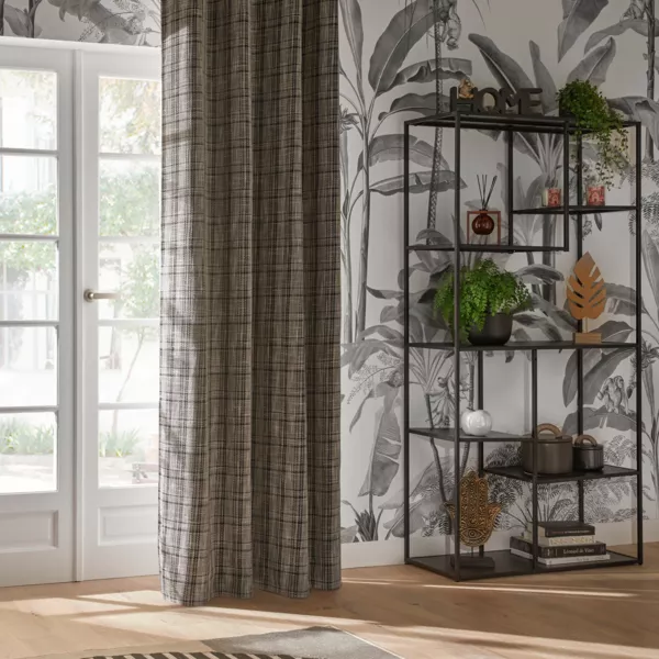 Cortina opaca (140 x 260 cm) Seth Gris oscuro