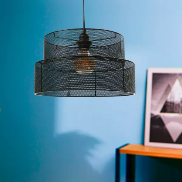 Hanglamp Metaal (D34 cm) Gigogne Zwart