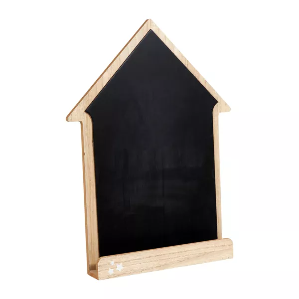 Ardoise chevalet enfant bois (30 x 40 cm) Maison Marron
