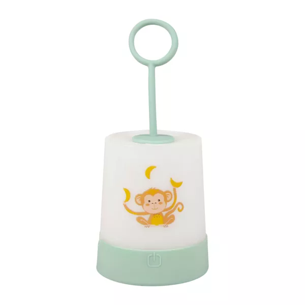Lámparita de noche nómada niño pilas (18,8 cm) Singe Verde