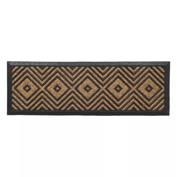 Paillasson Coco (25 x 75 cm) Losange Beige