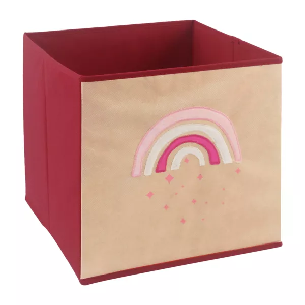 Teamson Kids Contenitore Portagiochi Fantasy Fields – Rosa, Legno, Con Apertura Frontale, Per Bambini Dai 3 Anni - 3