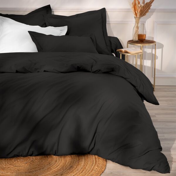 Funda nordica Negro Ropa de cama Eminza